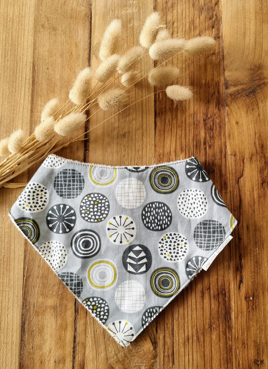 Bandana Bib-  Pin Wheel