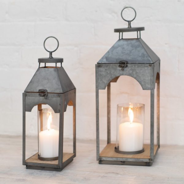 Set 2 ‘George’ Candle Lanterns