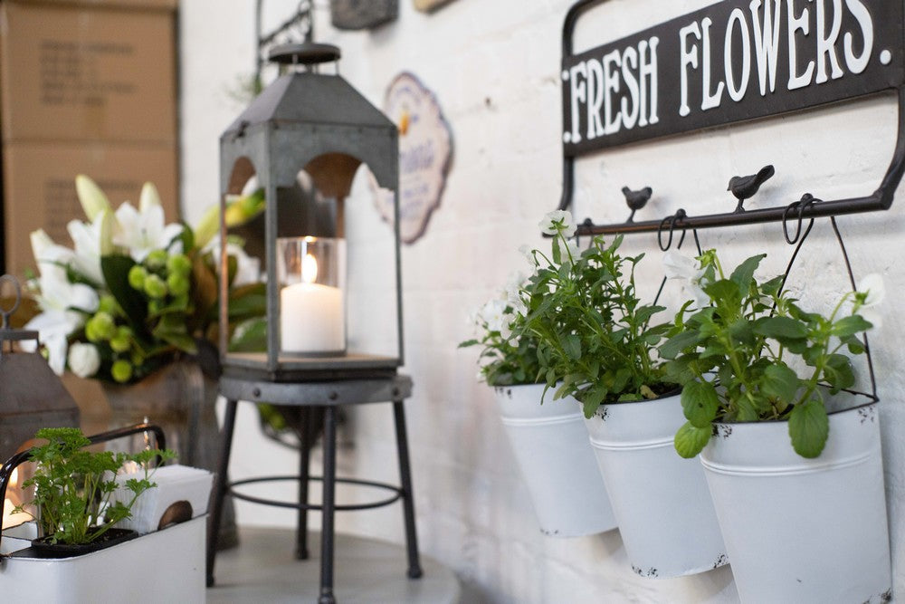 ‘Fresh Flower’ Wall Bucket Decor