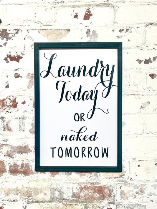 Farmhouse Laundry Sign